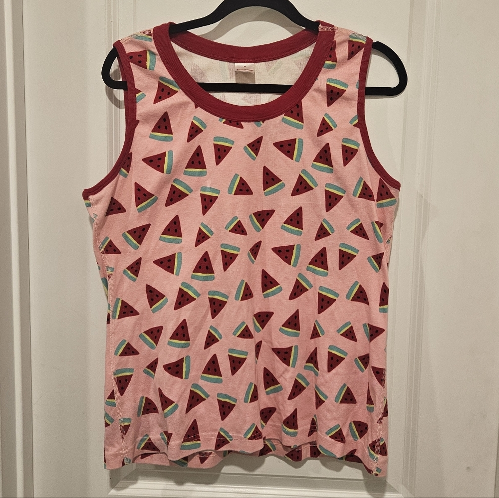 Hanna Anderson Tank Watermelon Print Sleeveless Tank Top Size XL